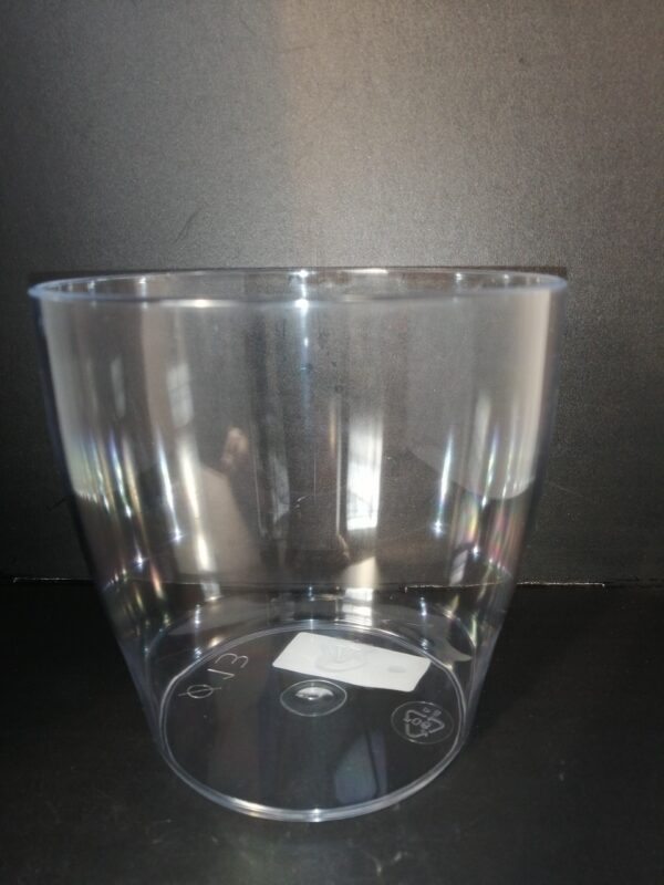 Vaso Tondo 13 cm trasparente