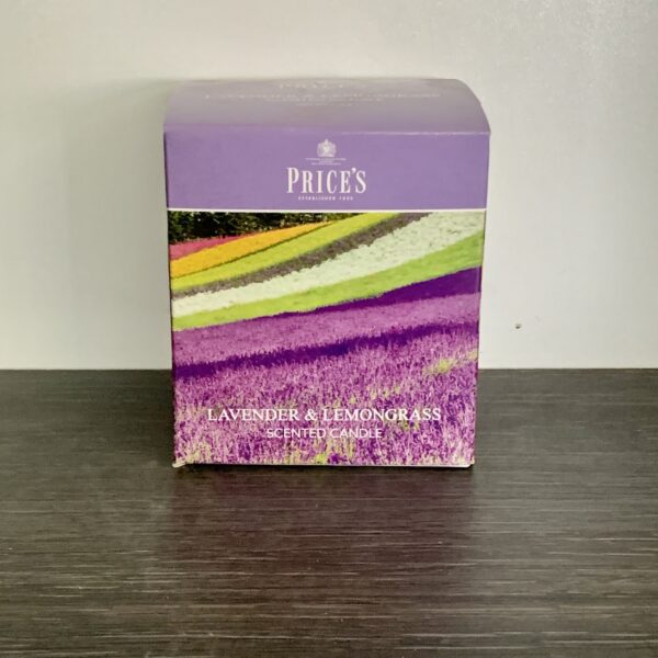 Candela Price's bicchiere Lavender Lemongrass