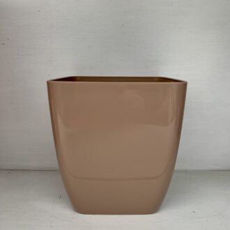 Vaso Quadrato 15cm Marron