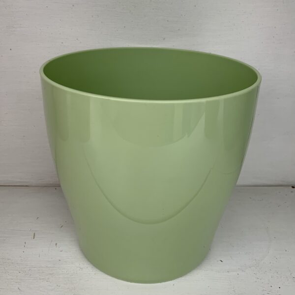 Vaso tondo 13cm verde chiaro