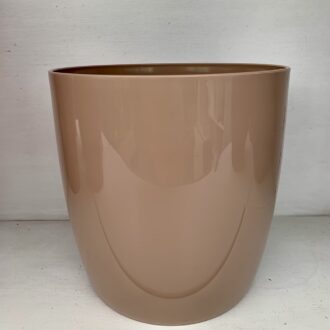Vaso Tondo 20 cm marron