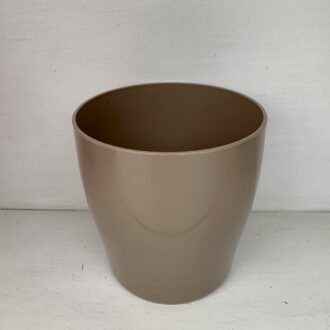 Vaso Tondo 15cm Marron