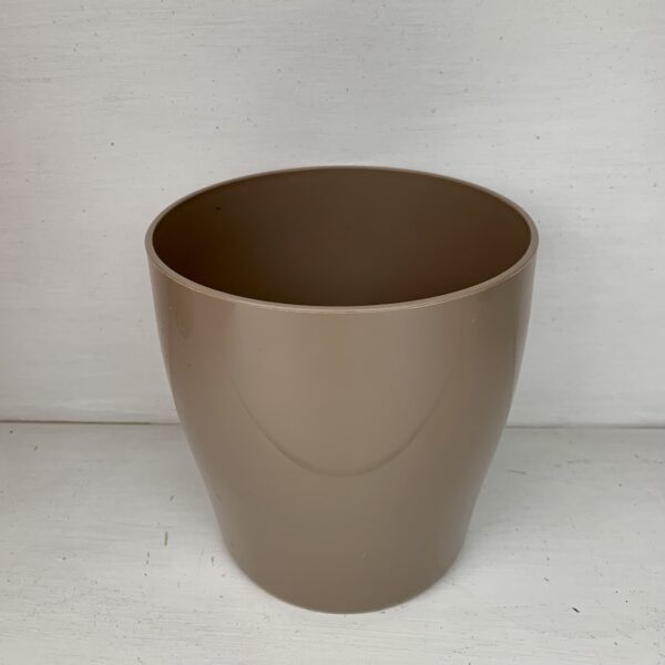 Vaso Tondo 15cm Marron