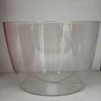 Vaso Tondo 18 cm trasparente